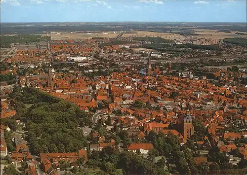 Lueneburg Fliegeraufnahme Kat. Lueneburg