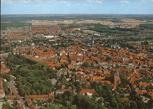 Lueneburg Fliegeraufnahme Kat. Lueneburg