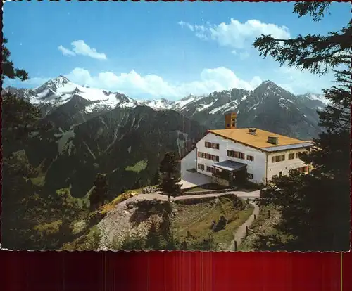 Mayrhofen Zillertal Gasthaus Penkenbahn mit Alpenpanorama Kat. Mayrhofen