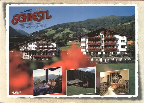 Fuegen Hotel Schiestl Gastraum Zimmer Kat. Fuegen Zillertal