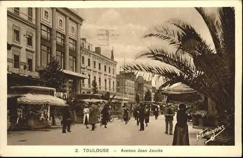 wb05148 Toulouse Haute-Garonne Toulouse Avenue Jean Jaures x Kategorie. Toulouse Alte Ansichtskarten