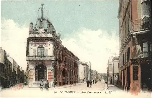 wb05442 Toulouse Haute-Garonne Toulouse Rue Constantine * Kategorie. Toulouse Alte Ansichtskarten