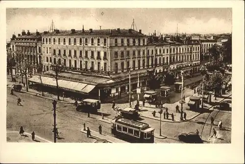 wb05445 Toulouse Haute-Garonne Toulouse Carrefour Jean-Jaures Strassenbahn * Kategorie. Toulouse Alte Ansichtskarten