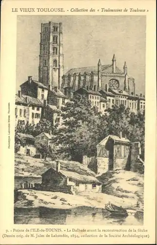 ww72958 Toulouse Haute-Garonne Toulouse Pointe Ile-de-Tounis * Kategorie. Toulouse Alte Ansichtskarten