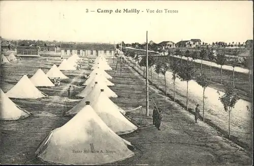 Mailly-le-Camp Tentes Zelt x