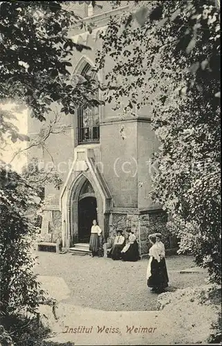 Weimar Thueringen Institut Weiss / Weimar /Weimar Stadtkreis