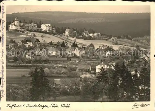 Finsterbergen Thueringer Wald Kat. Finsterbergen Thueringer Wald