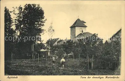 Apfelstedt Turm Marienkirche Kat. Erfurt