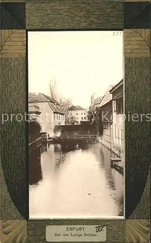 Erfurt Lange Bruecke Kat. Erfurt