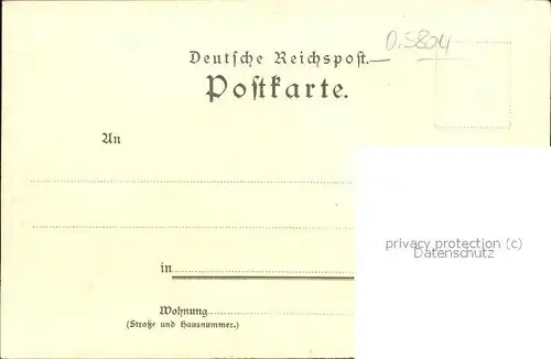 Friedrichroda Schauenburgs Muehle Kuenstlerkarte Kat. Friedrichroda