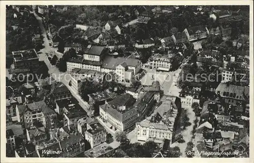 Weimar Thueringen Fliegeraufnahme / Weimar /Weimar Stadtkreis
