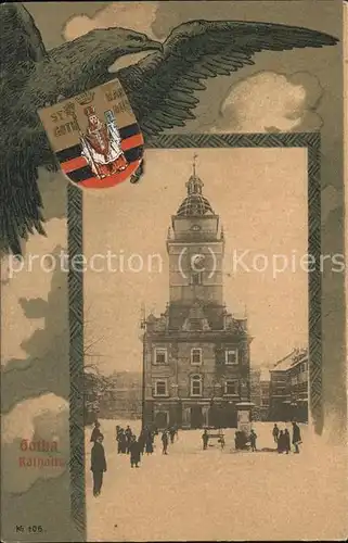 Gotha Thueringen Wappen Adler Rathaus / Gotha /Gotha LKR
