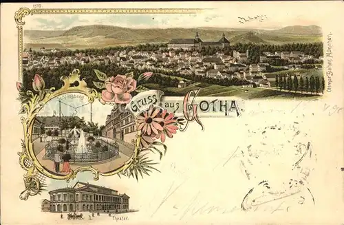 Gotha Thueringen Theater Schlossberg / Gotha /Gotha LKR