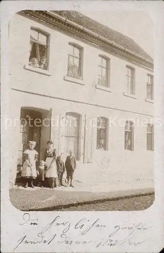 Erfurt Haus Familie Kinder Kat. Erfurt