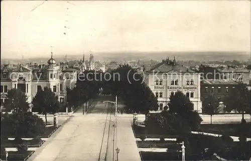 Weimar Thueringen Bahnhofsblick Hotel Kaiserin Augusta / Weimar /Weimar Stadtkreis