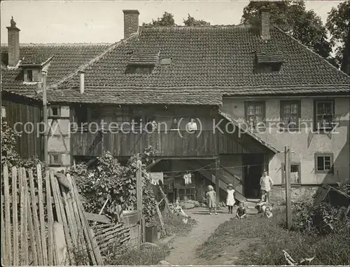 Gotha Thueringen Bauernhof Kinder Familie Foto / Gotha /Gotha LKR