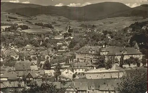 Schmalkalden Panorama mit Schloss Kat. Schmalkalden