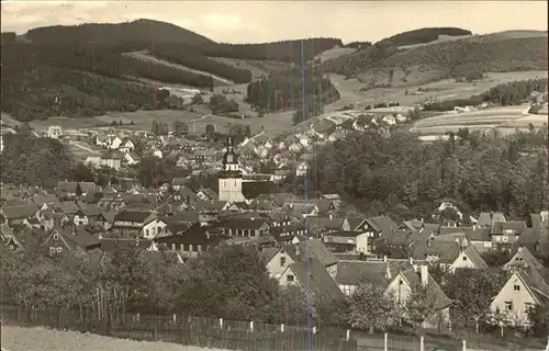 Steinbach Hallenberg Panorama Kat. Steinbach Hallenberg