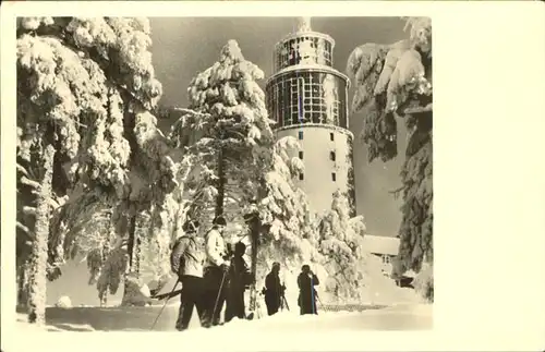 Friedrichroda Der Inselsberg Turm Kat. Friedrichroda