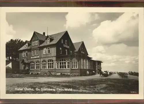 Friedrichroda Hotel Gotha Inselsberg Kat. Friedrichroda