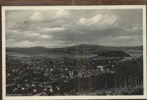 Schmalkalden Panorama Kat. Schmalkalden