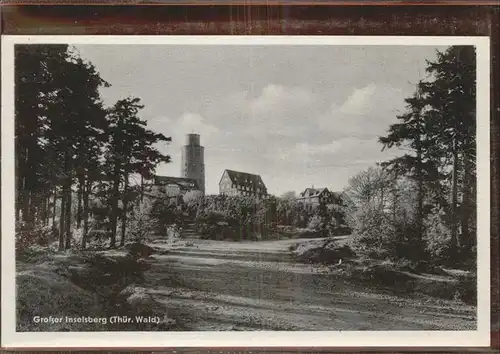 Brotterode Gr Inselsberg Berggasthof Stoehr Kat. Brotterode