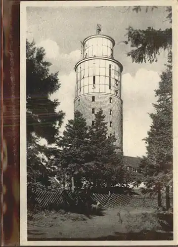 Brotterode Aussichtsturm Gr Inselsberg Kat. Brotterode