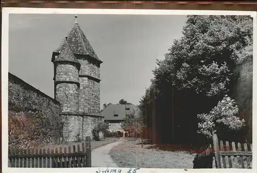 Schmalkalden Schloss Wilhelmsburg Zwinger Kat. Schmalkalden