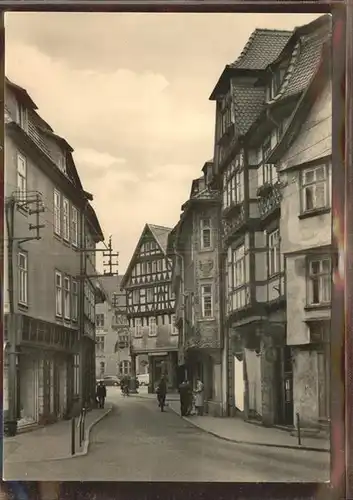 Schmalkalden Salzbruecke und Mohrenstrasse Kat. Schmalkalden