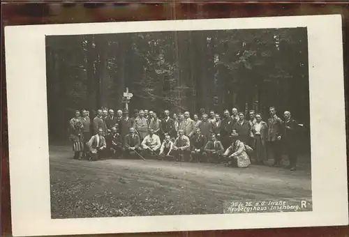 Inselsberg Schmalkalden Wandergruppe Kat. Schmalkalden