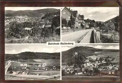 Steinbach Hallenberg Teilansichten Kat. Steinbach Hallenberg