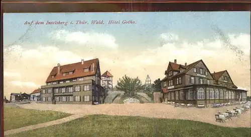 Inselsberg Schmalkalden Hotel Gotha Kat. Schmalkalden