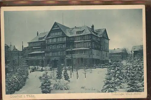 Oberhof Thueringen Thueringer Wald Hotel Kat. Oberhof Thueringen