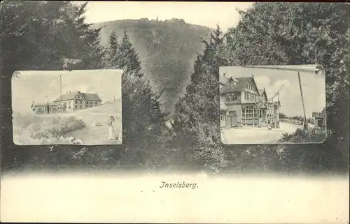 Inselsberg Schmalkalden Hotel Gotha und Preussischer Hof Kat. Schmalkalden