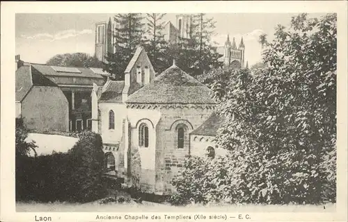 Laon Chapelle de Templiers Kat. Laon