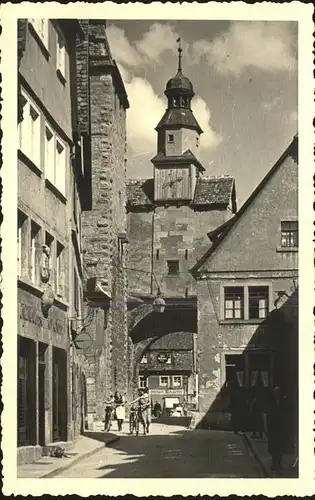 Rothenburg Tauber Markusturm Kat. Rothenburg ob der Tauber