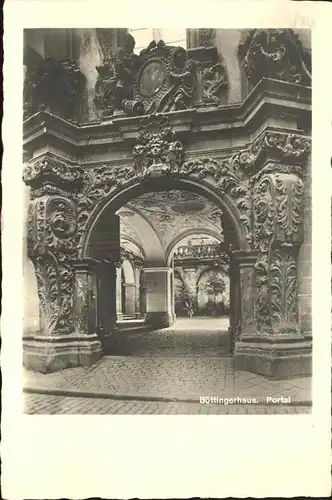 Bamberg Boettingerhaus Portal Kat. Bamberg