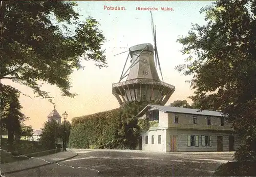 Potsdam Historische Windmuehle / Potsdam /Potsdam Stadtkreis
