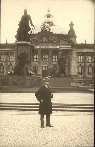 Berlin Reichstagsgebaeude Denkmal Kat. Berlin