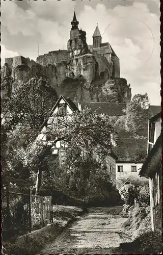 Hersbruck Burg Hohenstein Gasthof Pension zur Felsburg Kat. Hersbruck