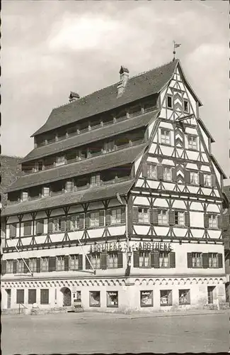 Memmingen Siebendaecherhaus Kat. Memmingen