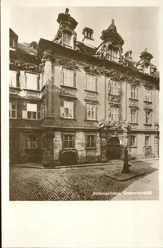 Bamberg Boettingerhaus Kat. Bamberg