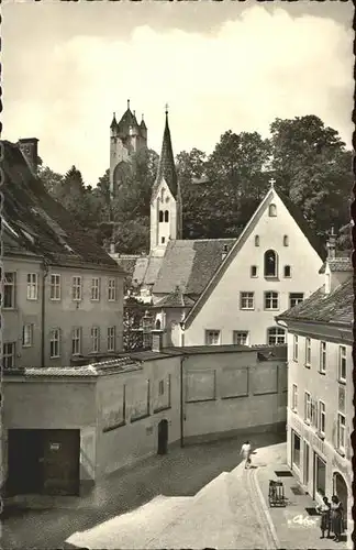 Kaufbeuren Kreszentia Kloster mit Fuenfknopfturm Kat. Kaufbeuren
