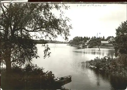 Zechlinerhuette Uferpartie am Schlabornsee Kat. Rheinsberg