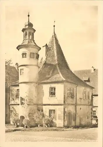 Rothenburg Tauber Hegereiterhaus Kat. Rothenburg ob der Tauber