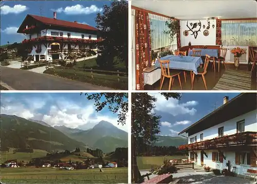 Au Fischen Allgaeu Pension Haus Daheim Kat. Fischen i.Allgaeu