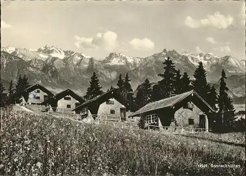 Ofterschwang Jugenderholungsstaette Sonneckhuetten Allgaeuer Alpen Kat. Ofterschwang