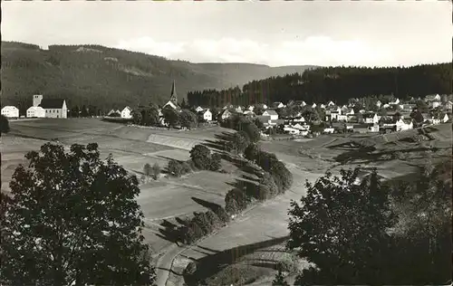 Bischofsgruen Panorama Hoehenluftkurort Kat. Bischofsgruen