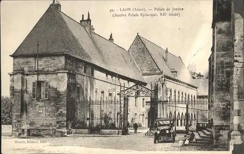 Laon Aisne Palais Justice Episcopal *