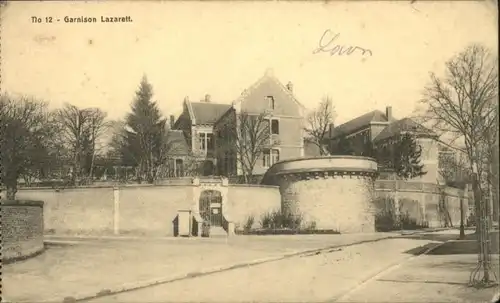 Laon [handschriftlich] Garnison Lazarett x